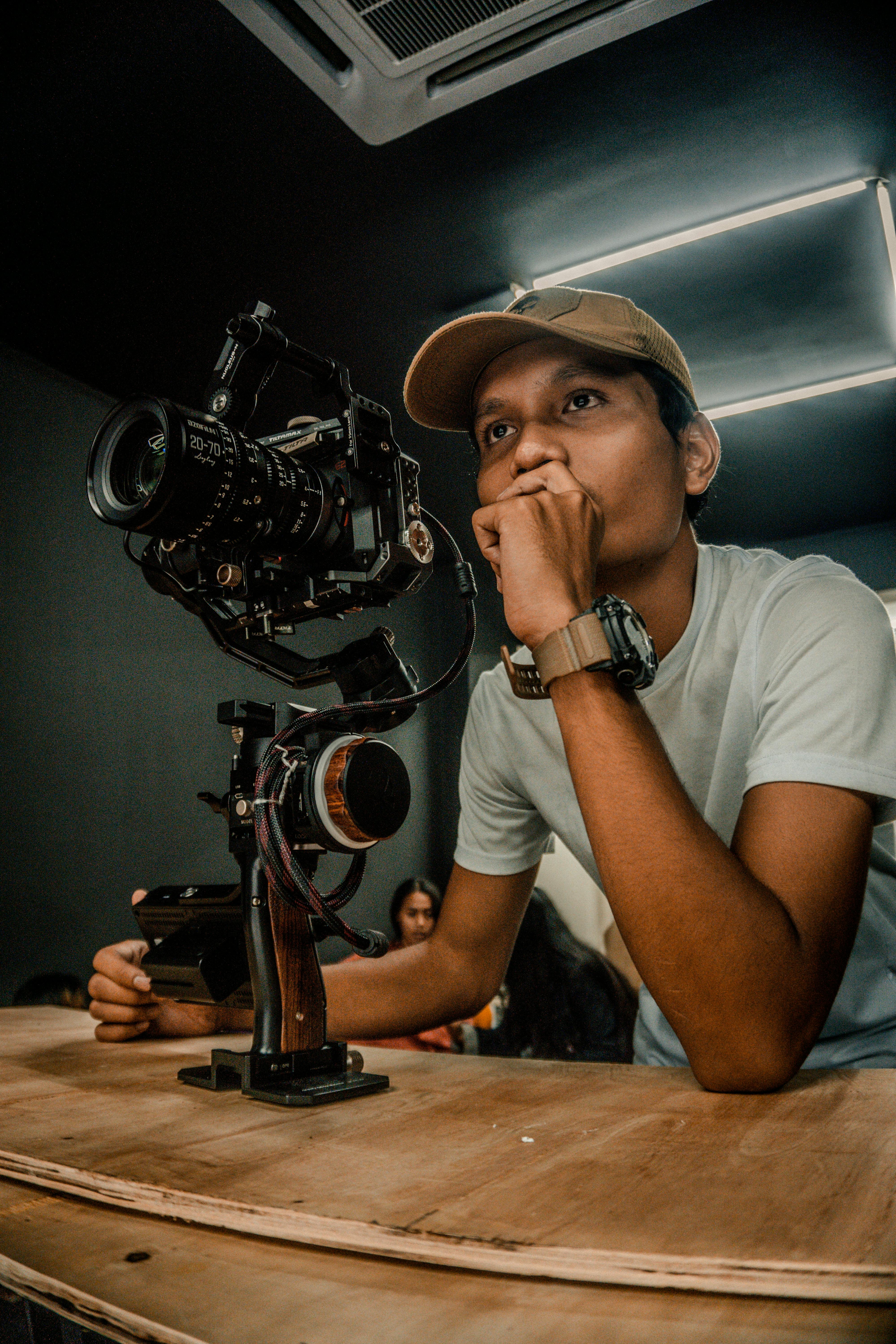 Eliška Martynková při natáčení videa